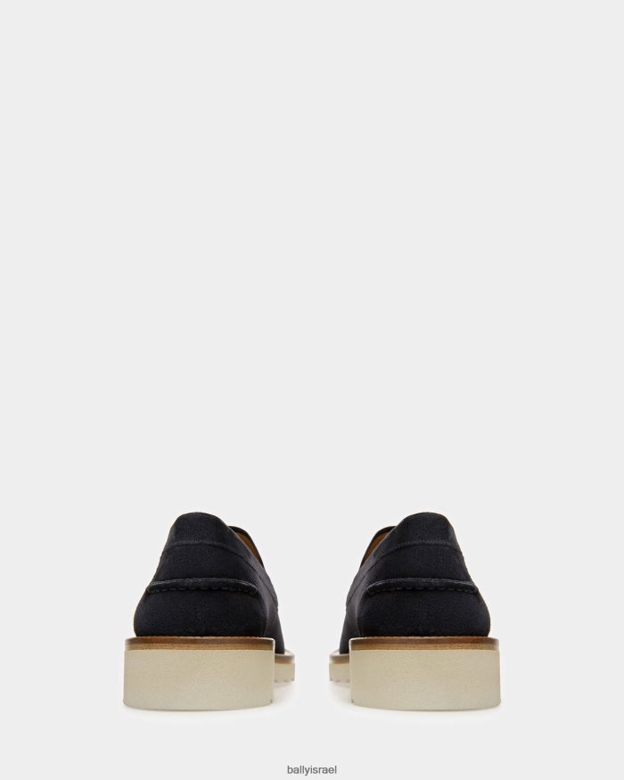 כְּחוֹל Bally מכנסי עור נווואלד גברים הַנעָלָה AS12D917