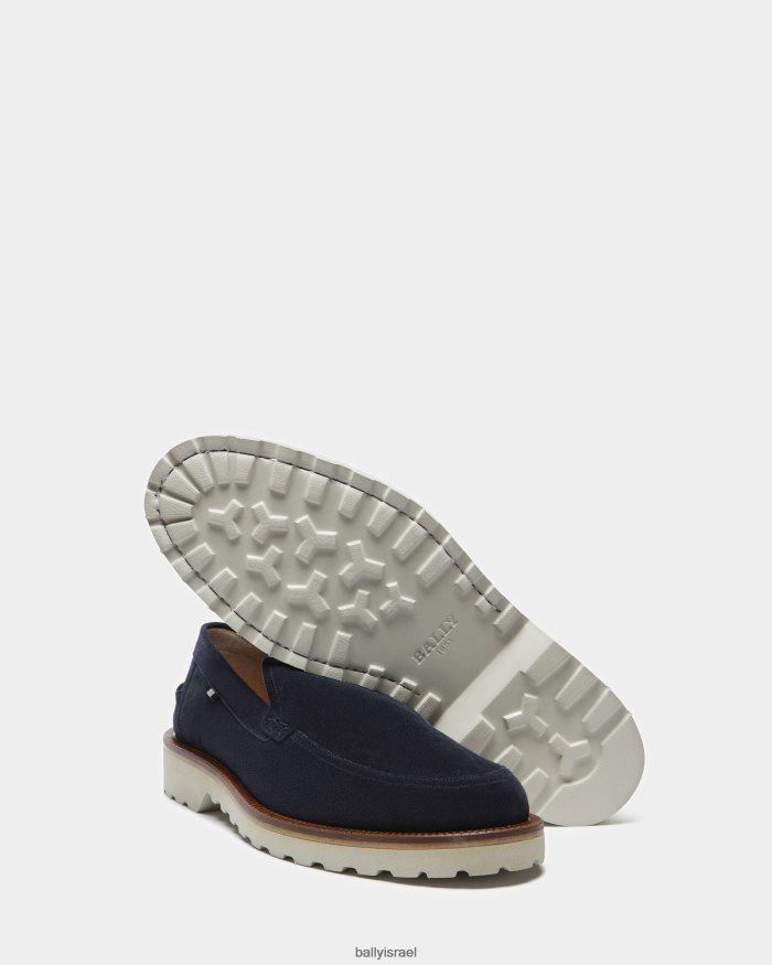 כְּחוֹל Bally מכנסי עור נווואלד גברים הַנעָלָה AS12D917