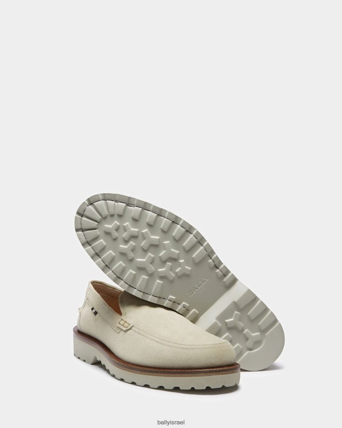 בז' Bally מכנסי עור נווואלד גברים הַנעָלָה AS12D938