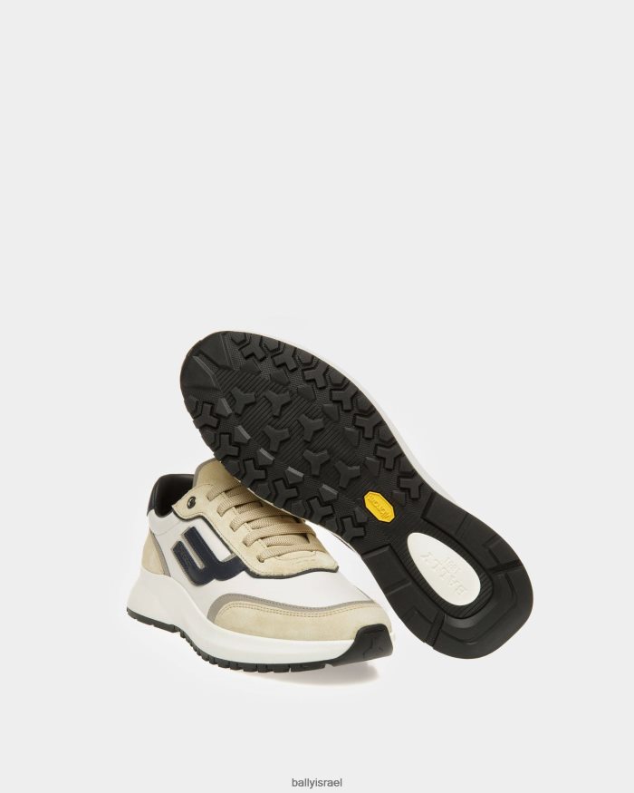 סַסגוֹנִיוּת Bally נעלי ספורט מעור דמי גברים הַנעָלָה AS12D948