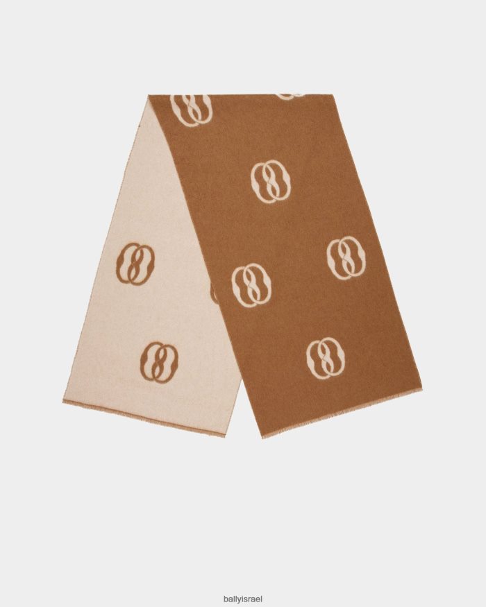 חום Bally צעיף סמל נשים אביזרים AS12D97