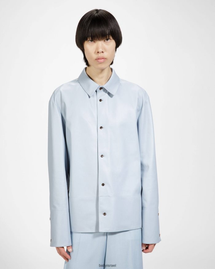 כְּחוֹל Bally חלק עליון מעור גברים הַלבָּשָׁה AS12D981