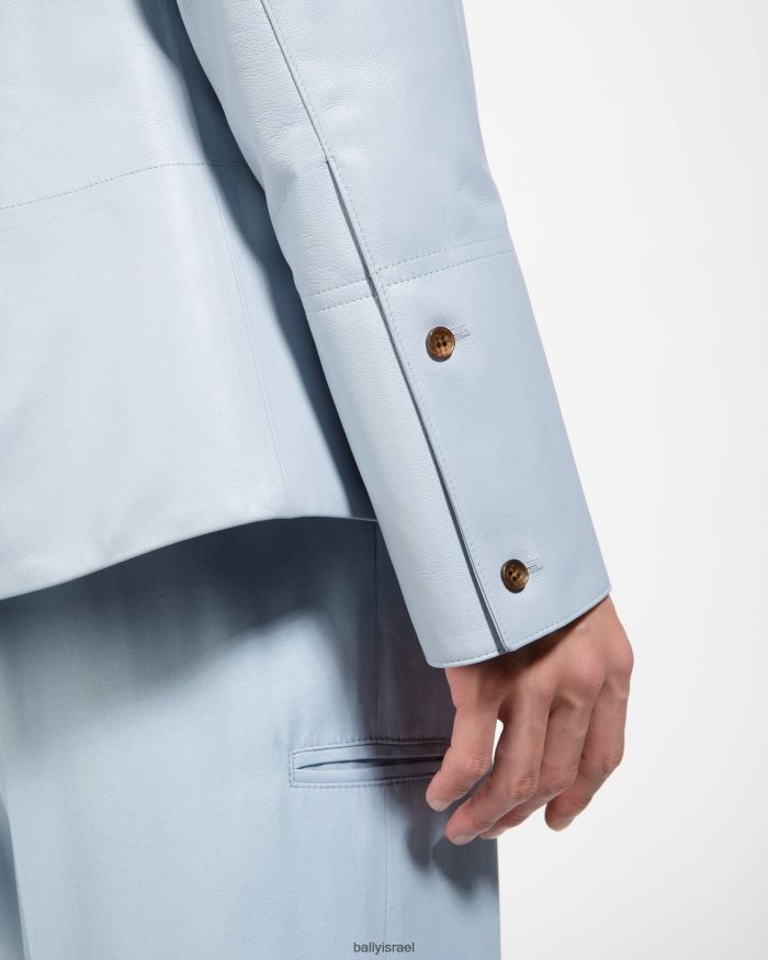 כְּחוֹל Bally חלק עליון מעור גברים הַלבָּשָׁה AS12D981