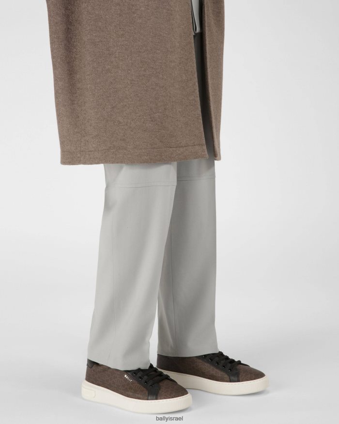 חום Bally נעלי ספורט מבד מיקי גברים הַנעָלָה AS12D993