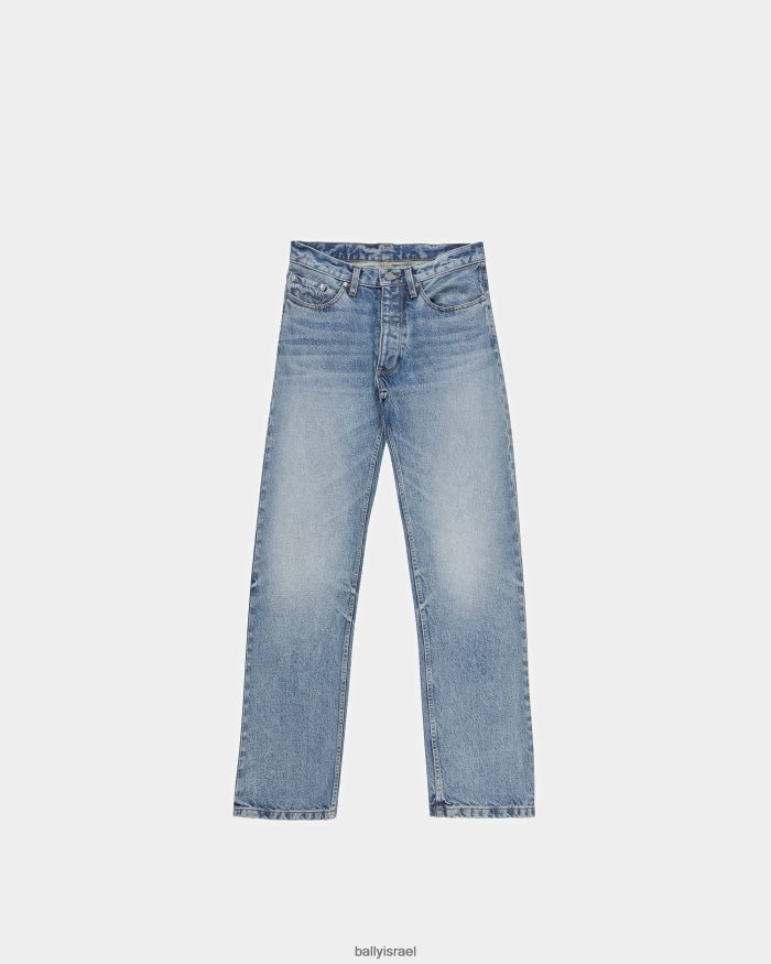 כְּחוֹל Bally ג'ינס מכנסיים מתרחבים גברים הַלבָּשָׁה AS12D997