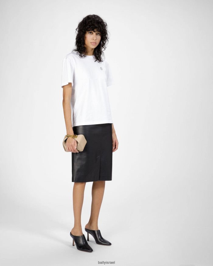 בז' Bally מיני תיק מעור b-hook xs נשים אביזרים AS12D686