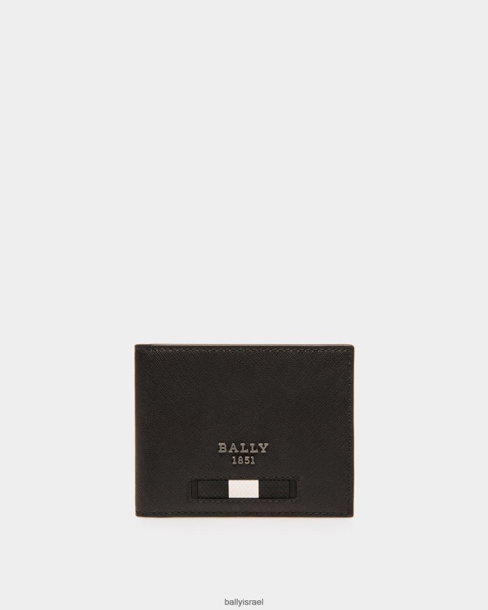 שָׁחוֹר Bally ארנק עור ממוחזר של bevye גברים אביזרים AS12D262