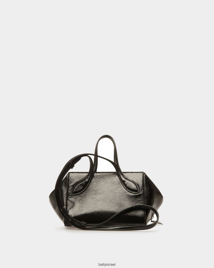 שָׁחוֹר Bally cal crossbody תיק עור גברים אביזרים AS12D1055