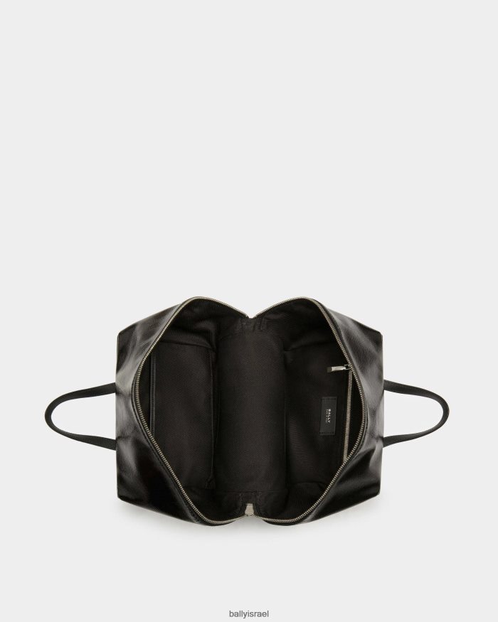 שָׁחוֹר Bally cal crossbody תיק עור גברים אביזרים AS12D1055