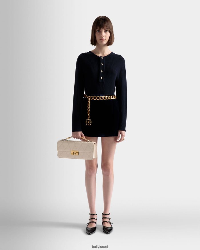 לבן Bally לוגו crossbody גדול נשים אביזרים AS12D722