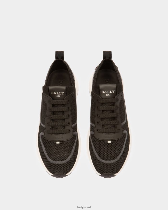שָׁחוֹר Bally סניקרס מיקס פוליאסטר של davyn נשים הַנעָלָה AS12D57