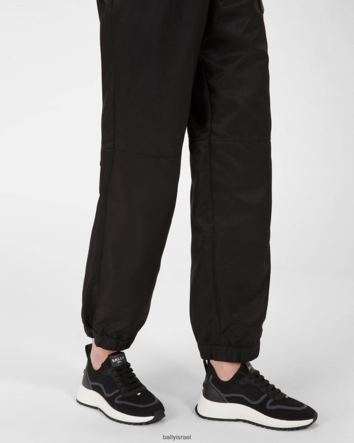 שָׁחוֹר Bally סניקרס מיקס פוליאסטר של davyn נשים הַנעָלָה AS12D57