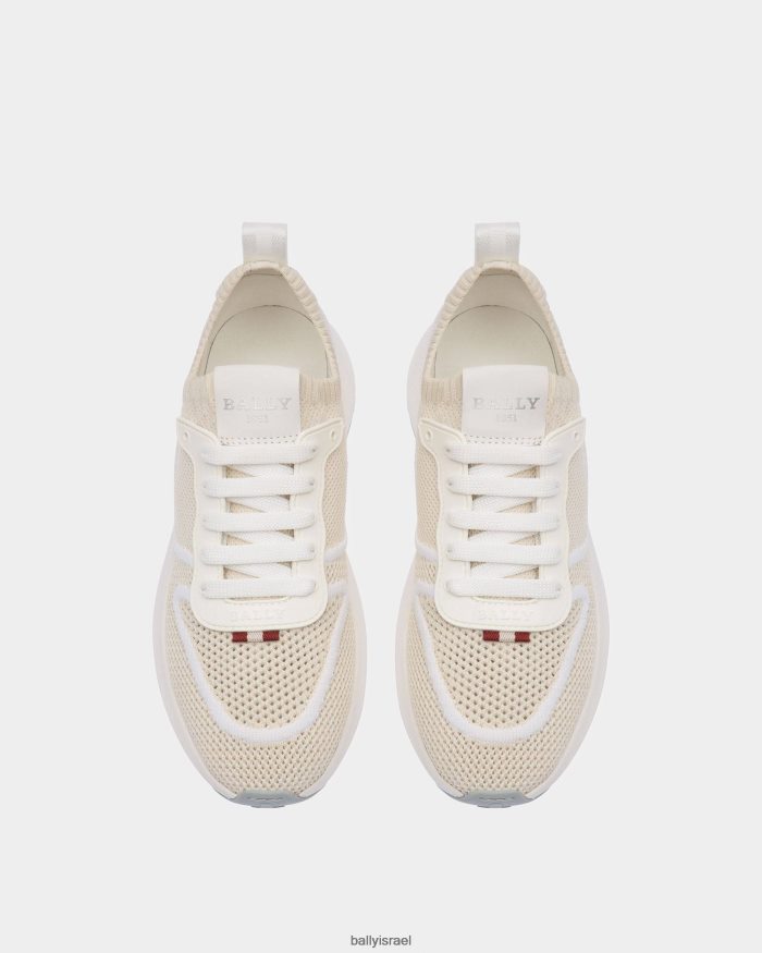 לבן Bally נעלי רשת davyn ועור ומאובקים גברים הַנעָלָה AS12D855