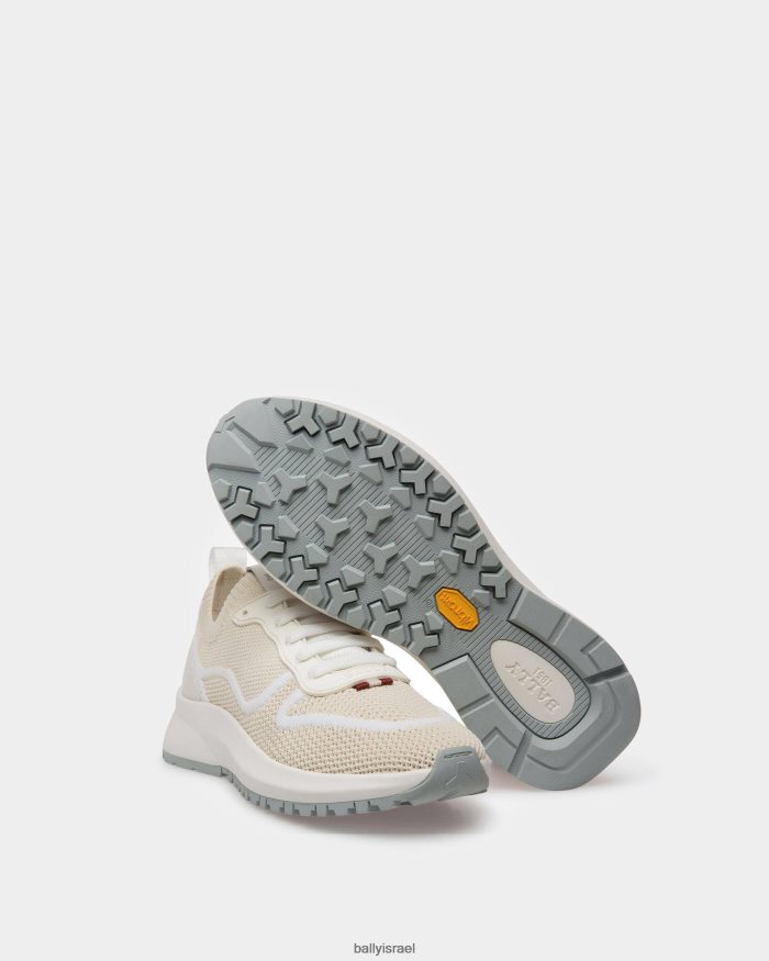 לבן Bally נעלי רשת davyn ועור ומאובקים גברים הַנעָלָה AS12D855