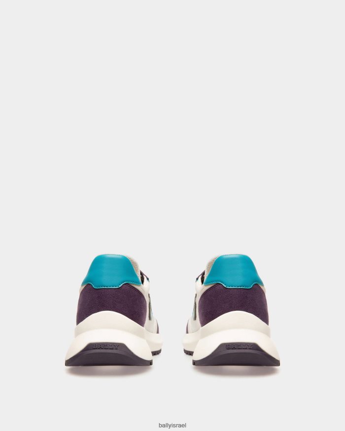 סָגוֹל Bally נעלי ספורט מעור ורשת demmy גברים הַנעָלָה AS12D992