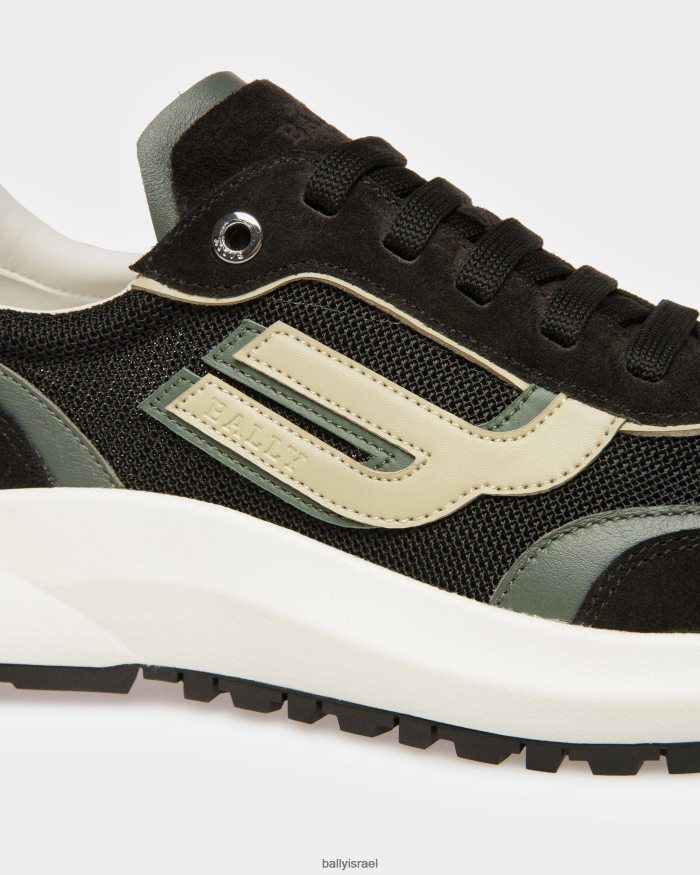 סַסגוֹנִיוּת Bally נעלי ספורט מעור ובד demmy-t גברים הַנעָלָה AS12D927