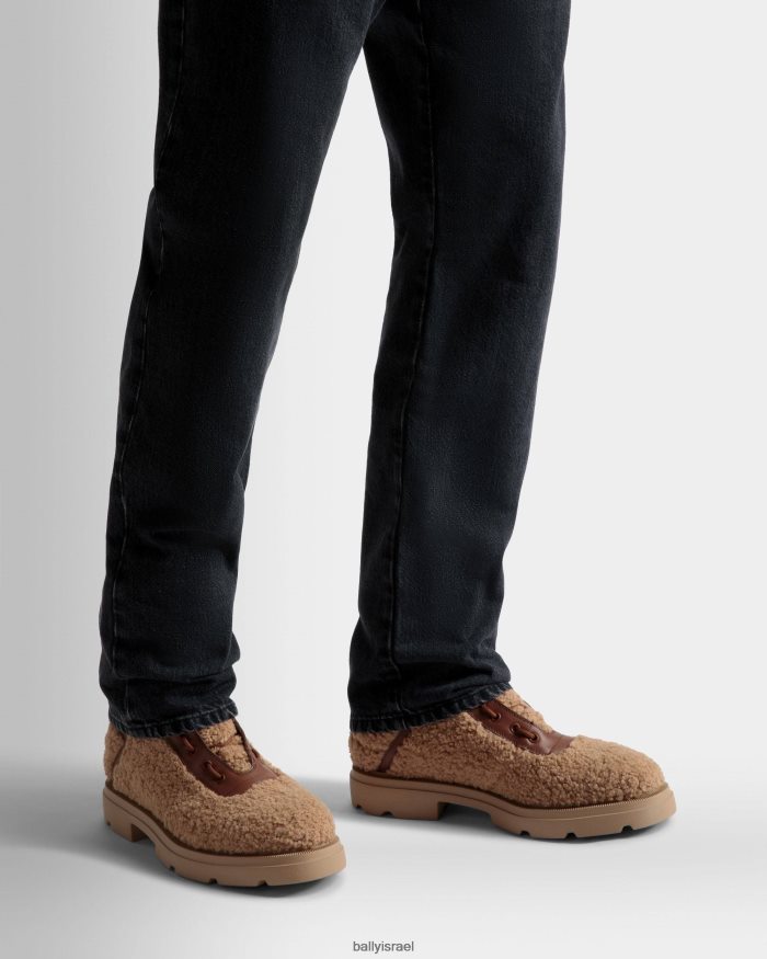 חום Bally מגפי enga בד ועור גברים הַנעָלָה AS12D1032