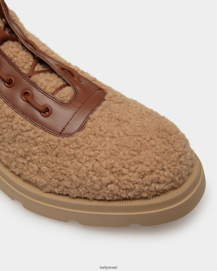 חום Bally מגפי enga בד ועור גברים הַנעָלָה AS12D1032