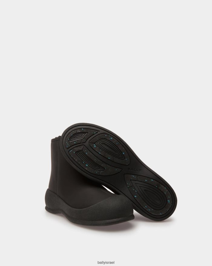 שָׁחוֹר Bally עור מגפי שלג frei נשים הַנעָלָה AS12D107