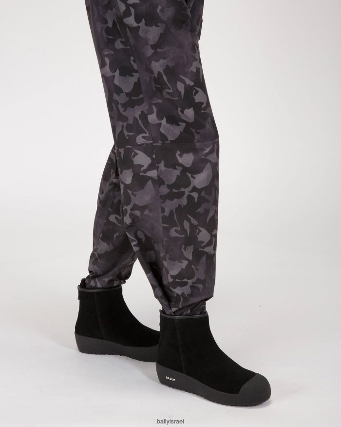 שָׁחוֹר Bally מגפי שלג מעור guard ii נשים הַנעָלָה AS12D51