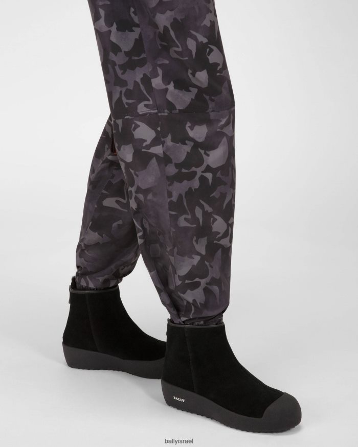 שָׁחוֹר Bally מגפי שלג מעור guard ii נשים הַנעָלָה AS12D51