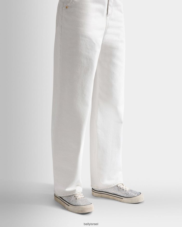 לבן Bally נעלי ספורט של lawren נשים הַנעָלָה AS12D600