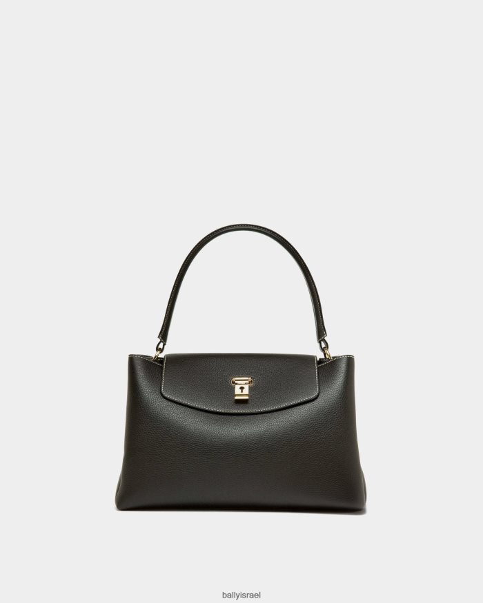 שָׁחוֹר Bally תיק ידית עליונה מעור layka נשים אביזרים AS12D14