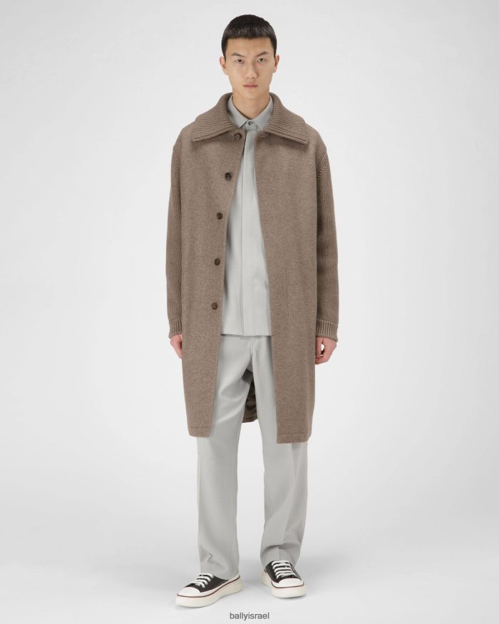 שָׁחוֹר Bally נעלי ספורט מעור maily גברים הַנעָלָה AS12D816