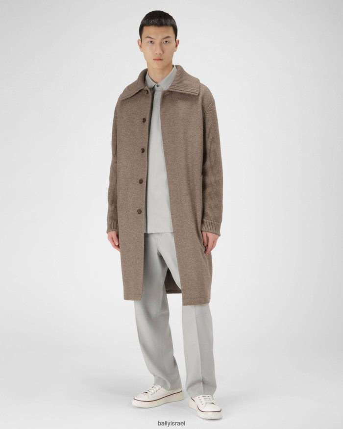 לבן Bally נעלי ספורט מעור maily גברים הַנעָלָה AS12D933