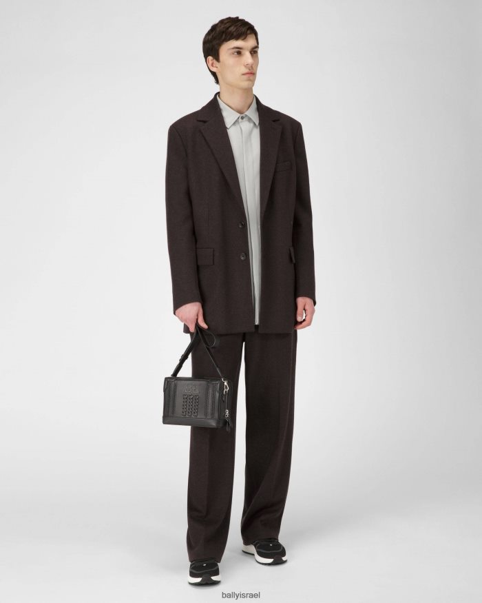 כְּחוֹל Bally נעלי ספורט מעור melys גברים הַנעָלָה AS12D185