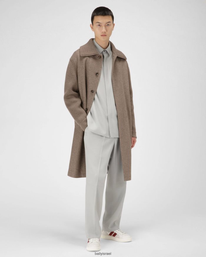 לבן Bally נעלי ספורט מעור melys גברים הַנעָלָה AS12D205