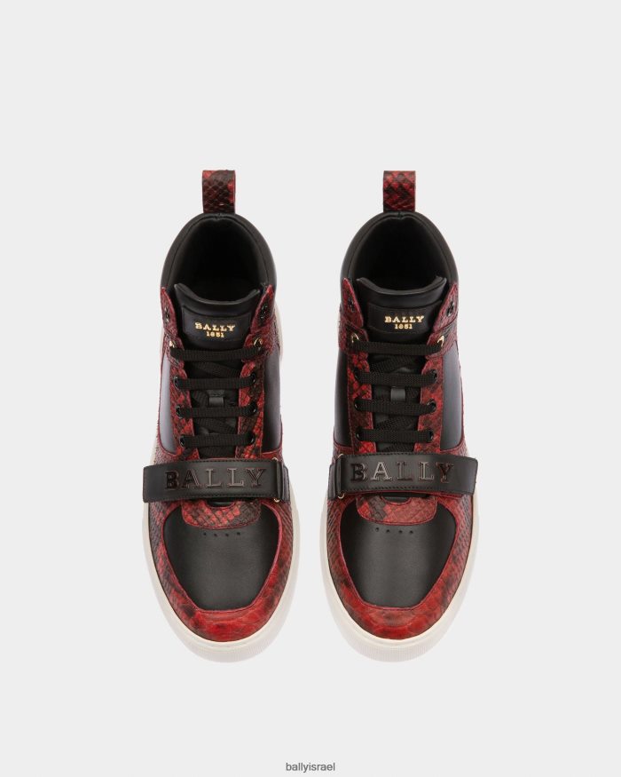 סַסגוֹנִיוּת Bally נעלי ספורט מעור merryk גברים הַנעָלָה AS12D978