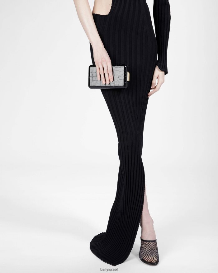 שָׁחוֹר Bally microbag מובנה נשים אביזרים AS12D675