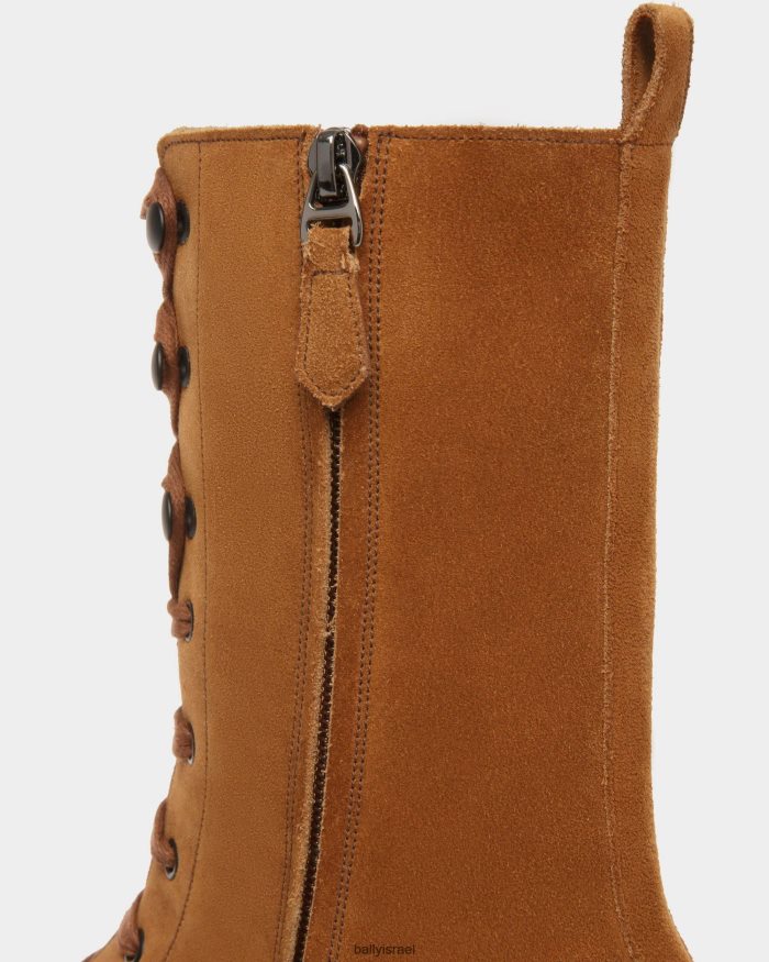 חום Bally עור מגפיים של neasden גברים הַנעָלָה AS12D1048