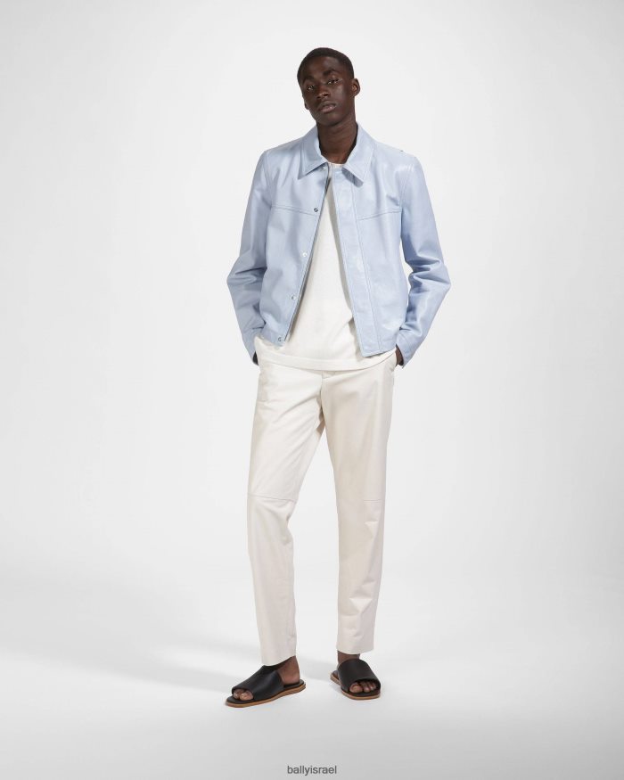 שָׁחוֹר Bally סנדלי עור sabian גברים הַנעָלָה AS12D906