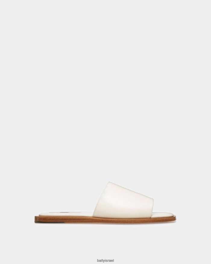 לבן Bally סנדלי עור sabian גברים הַנעָלָה AS12D915