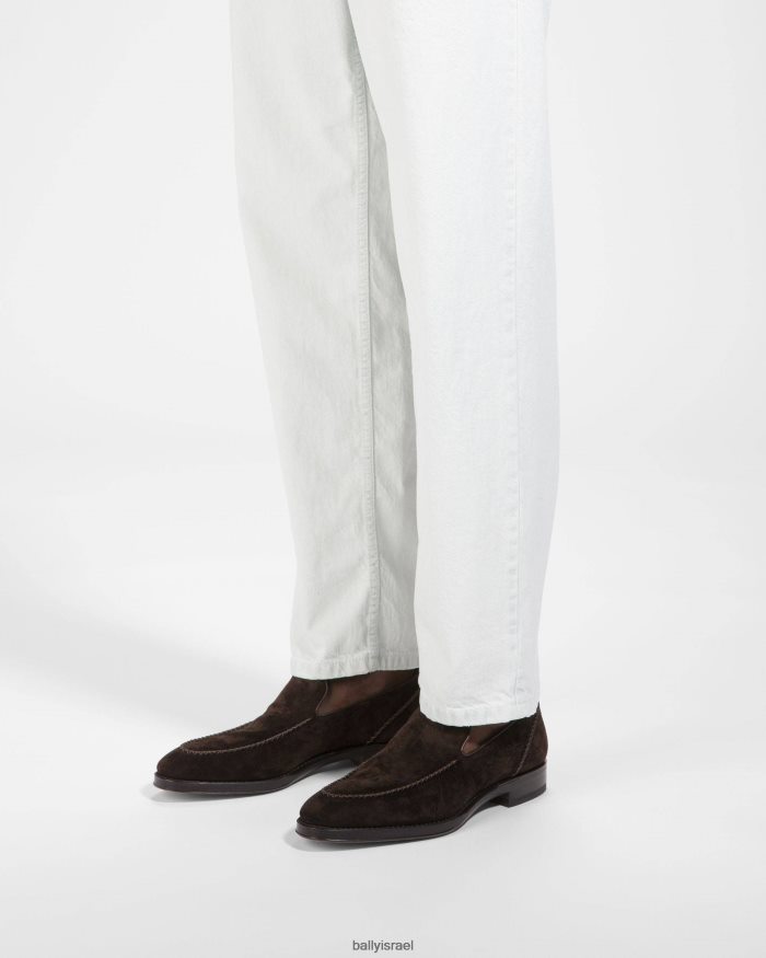 חום Bally מכנסי עור של schon גברים הַנעָלָה AS12D960