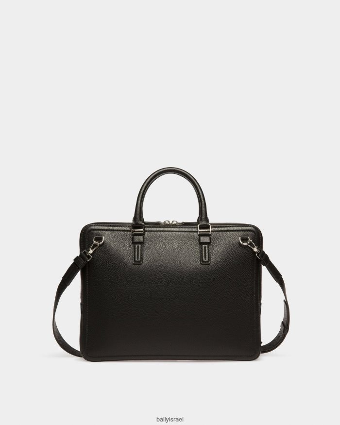 שָׁחוֹר Bally תיק עסקים מעור sergy גברים אביזרים AS12D905