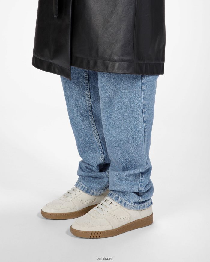 ניטראלי Bally נעלי ספורט מעור weky נשים הַנעָלָה AS12D691