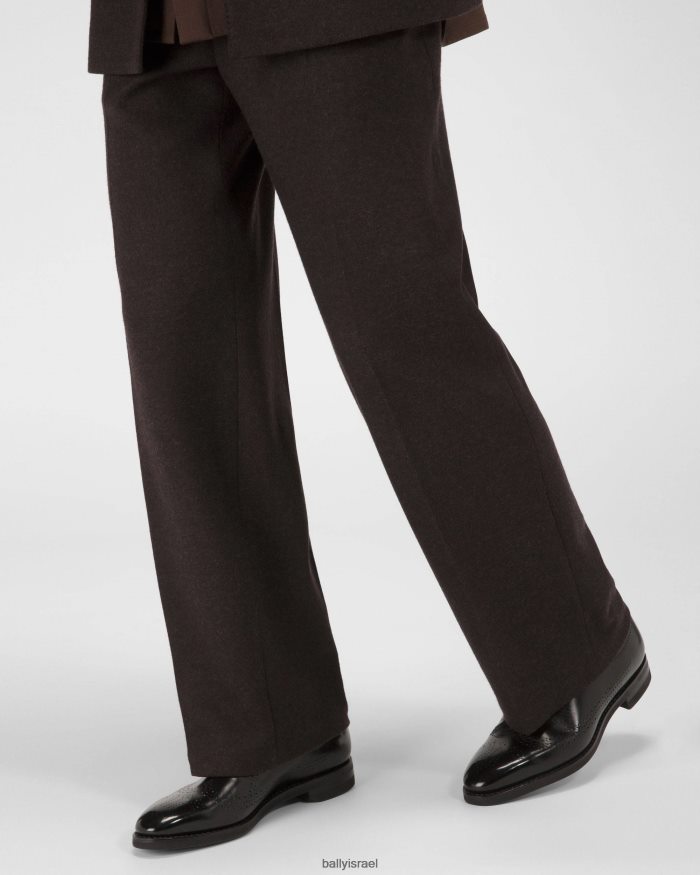 שָׁחוֹר Bally נעלי אוקספורד עור גברים הַנעָלָה AS12D274