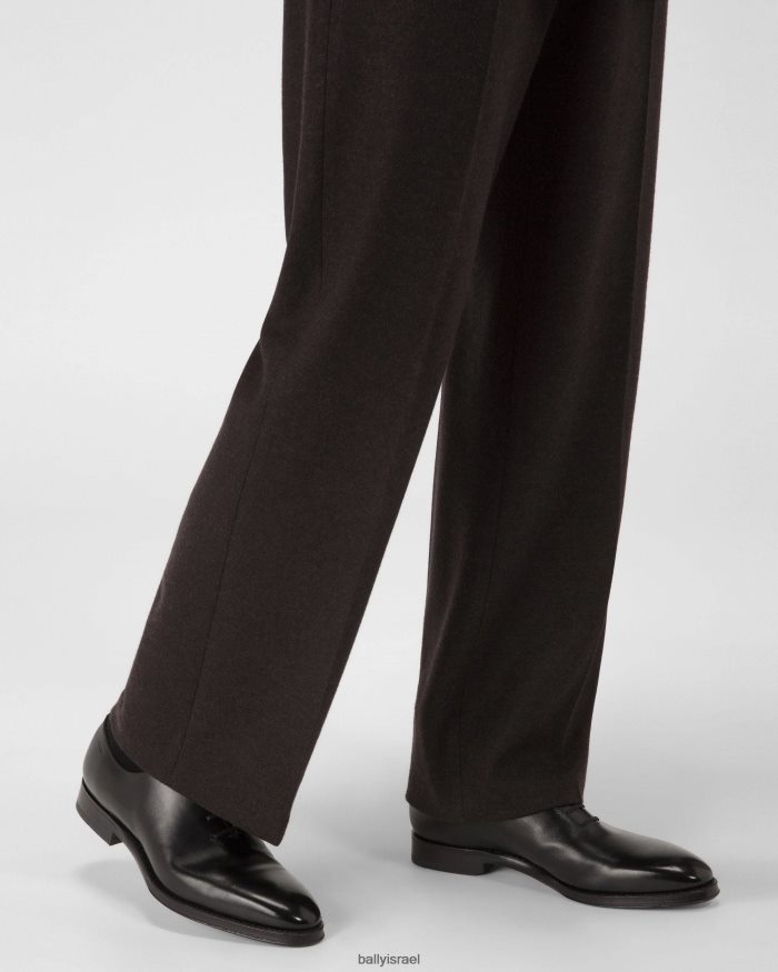 שָׁחוֹר Bally נעל אוקספורד מעור עגל רגיל גברים הַנעָלָה AS12D332