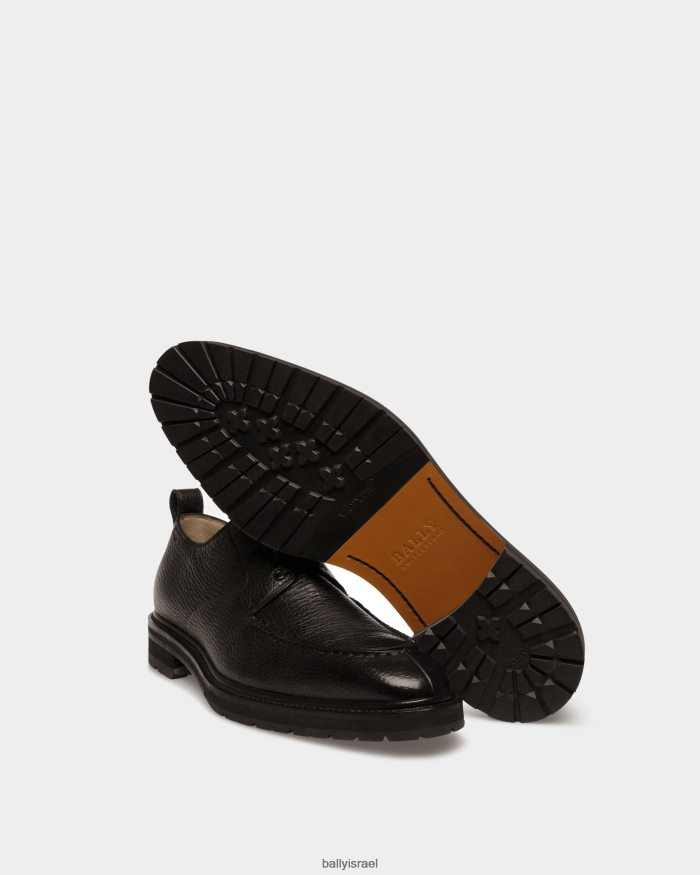 שָׁחוֹר Bally דרבי עור מיליבר גברים הַנעָלָה AS12D876