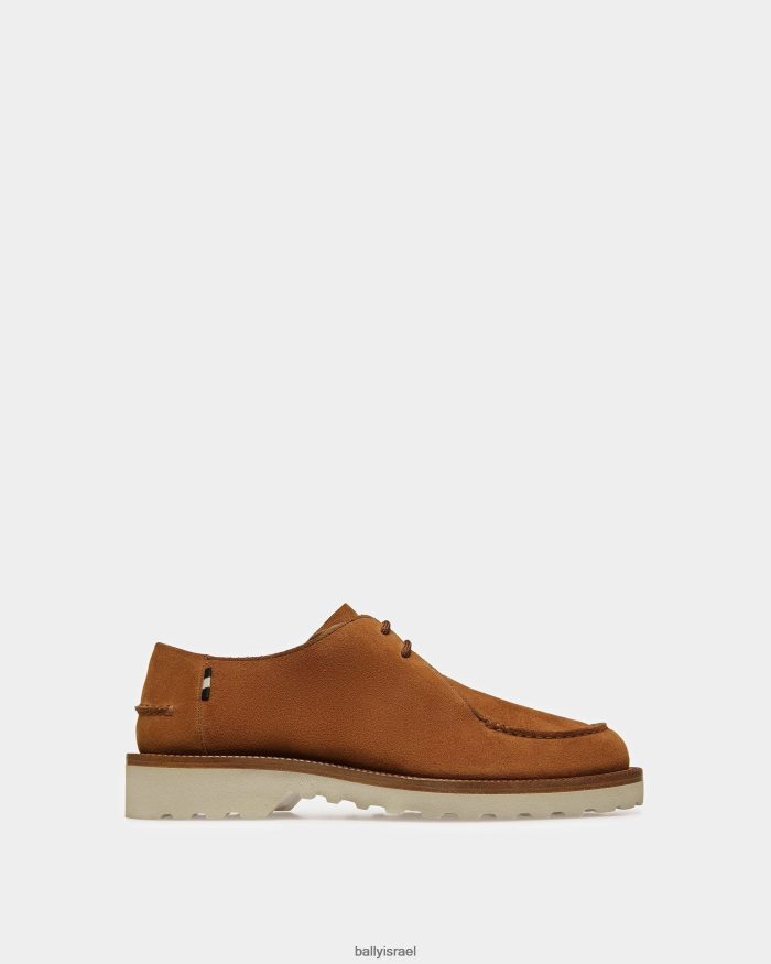 חום Bally נעלי דרבי מעור norest גברים הַנעָלָה AS12D898