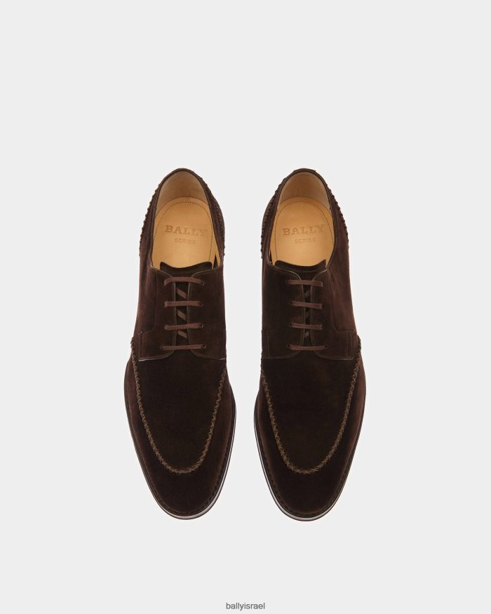 חום Bally נעלי דרבי מעור scaron גברים הַנעָלָה AS12D954