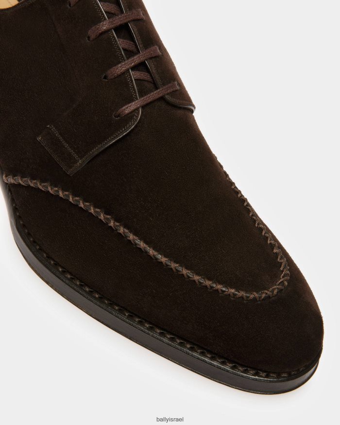 חום Bally נעלי דרבי מעור scaron גברים הַנעָלָה AS12D954